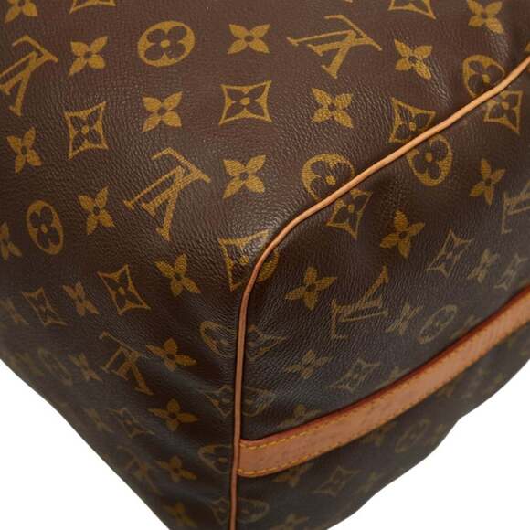 LOUIS VUITTON Brown Monogram Leather Shoulder Bag - Picture 6 of 14